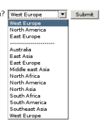 Drop down selects that learn