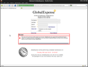 GlobalExpense doesn't work in Firefox