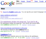 "Vadstena" on Google
