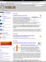 My site on the iPad