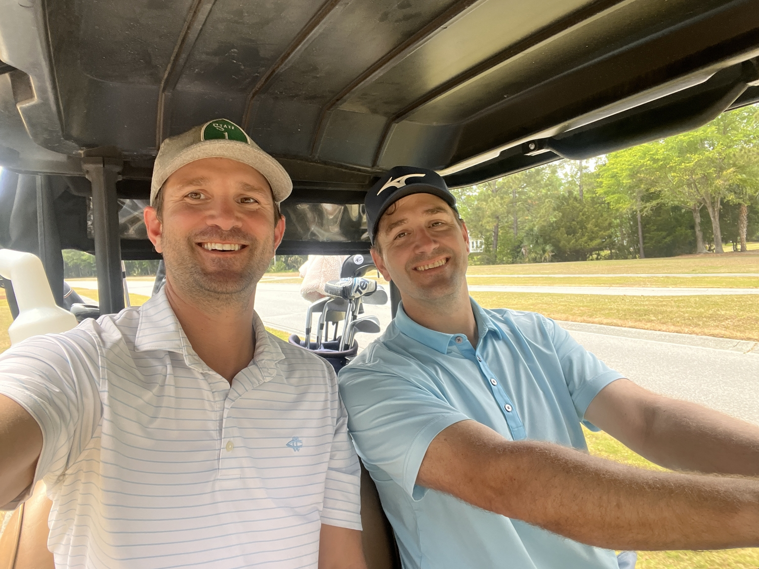 Adam and me at the MGA Member-Member tournament