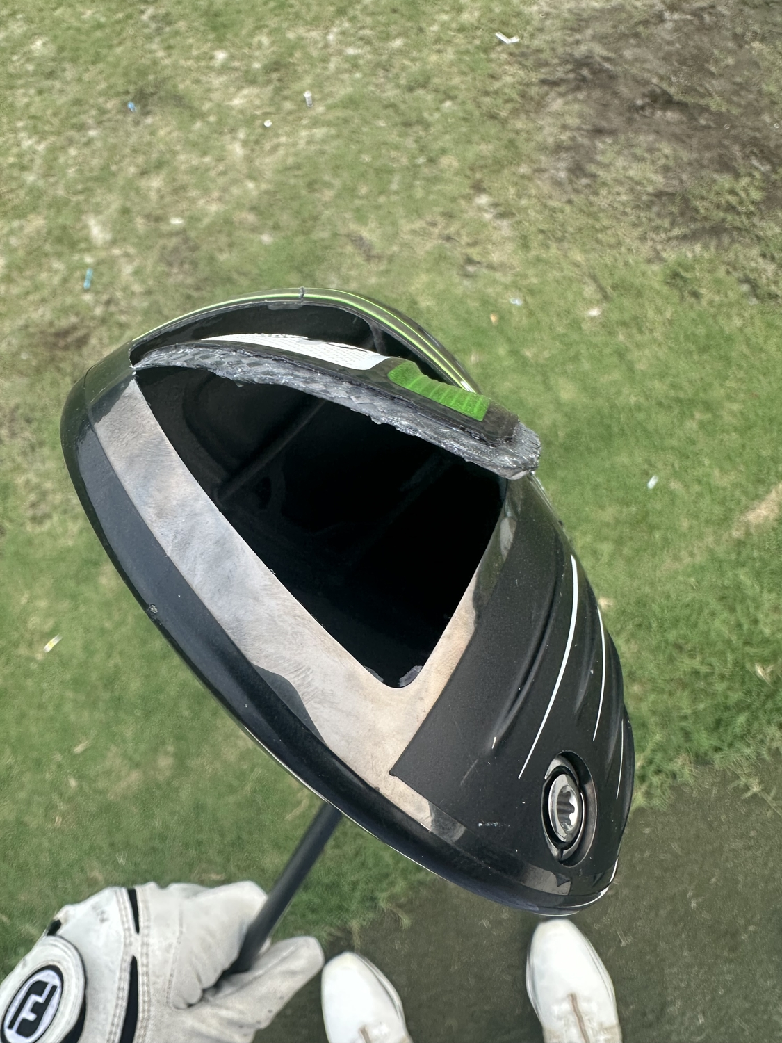 Cracked my Callaway driver