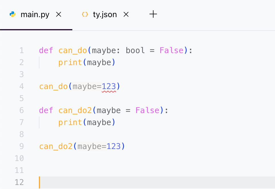 In Python, you have to specify the type and not rely on inference - Peterbe.com