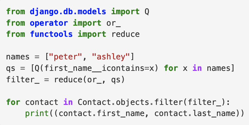 Join a list with a bitwise or operator in Python - Peterbe.com