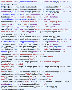 Minified PureComponent class