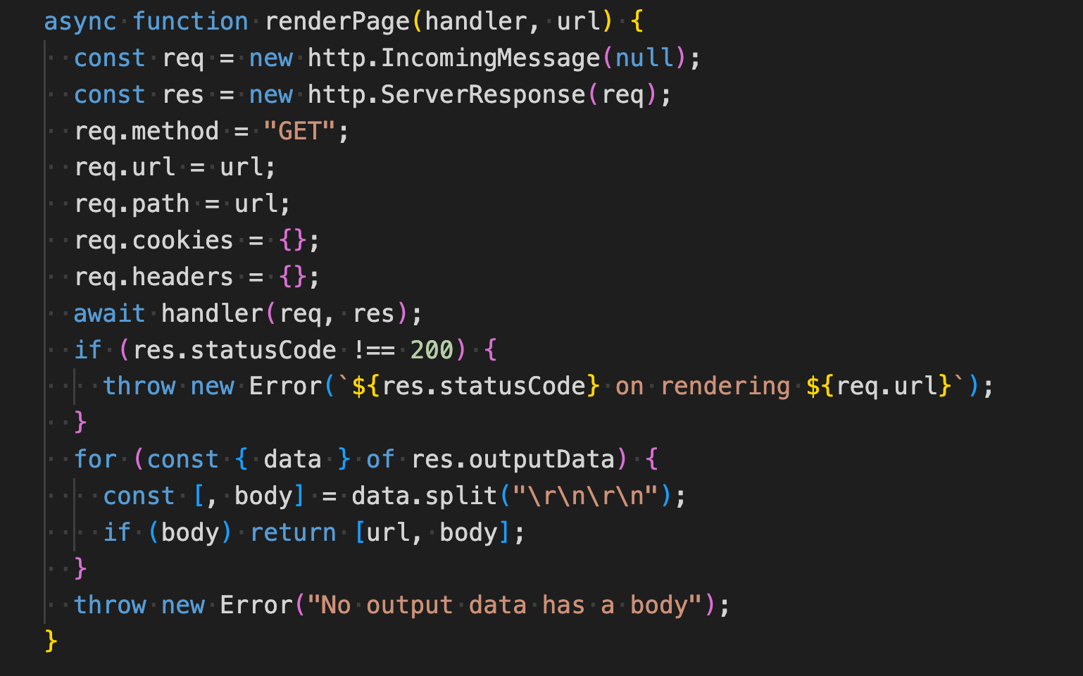 Programmatically render a NextJS page without a server in Node ...