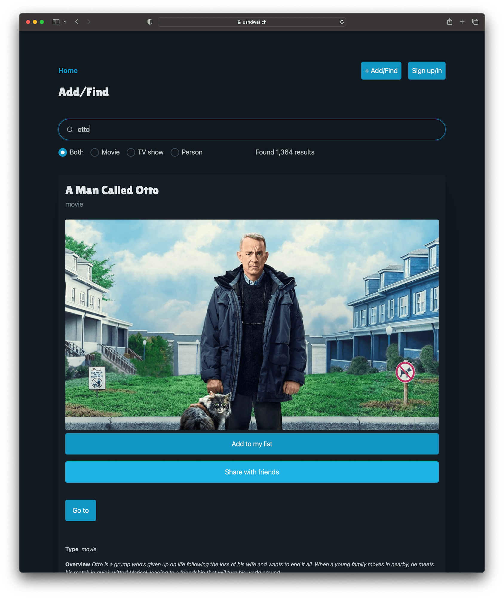 Announcing You Should Watch Peterbe