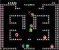 Bubble Bobble on the NES emulator