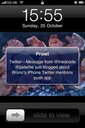 iPhone push notifications for Twitter with Prowl