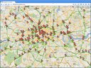 TfL Traffic cameras on a Google map